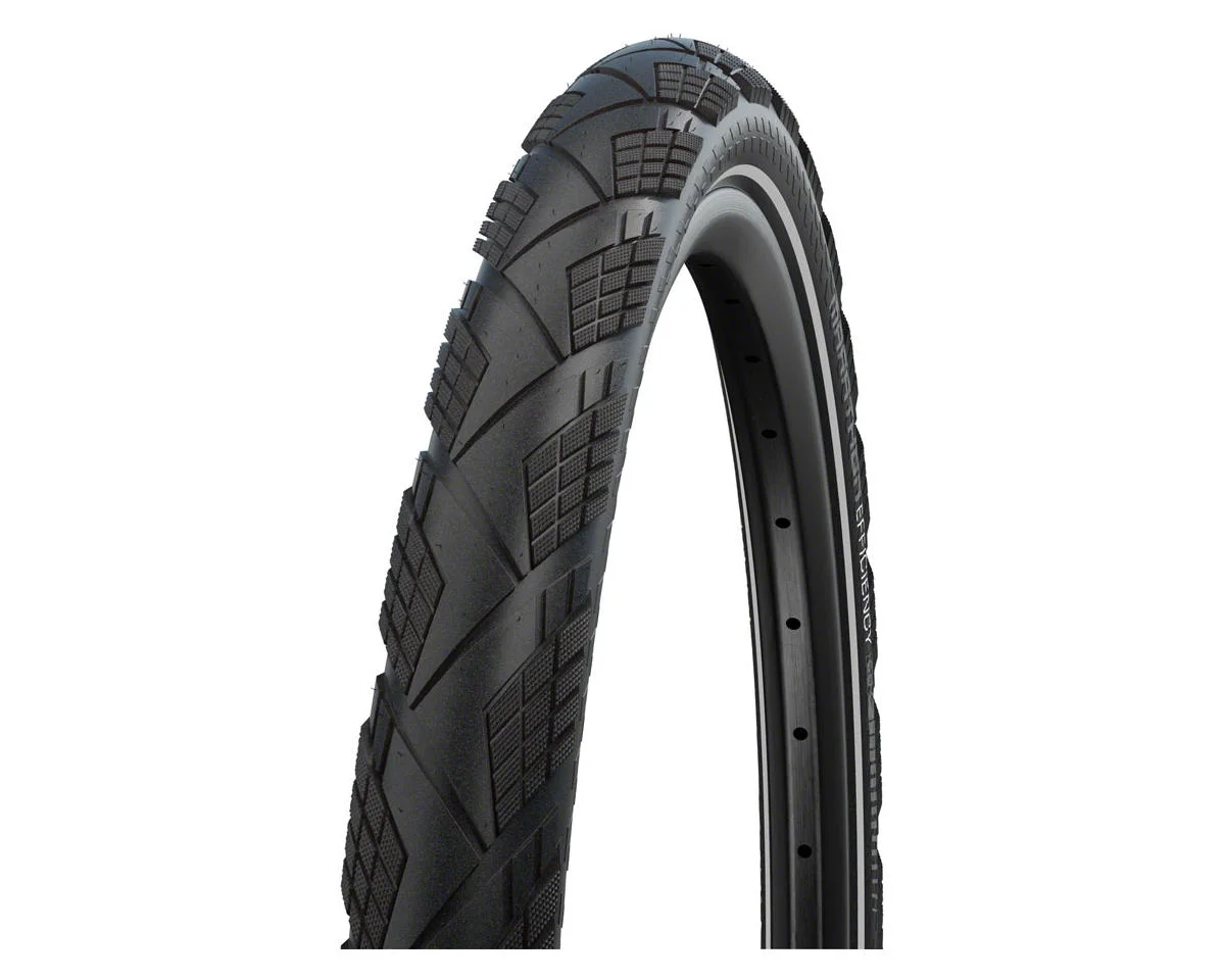 Schwalbe Marathon Efficiency Tire  (Black/Reflective) (Folding) (700c) (50mm) (SuperRace/V-Guard) (E50)